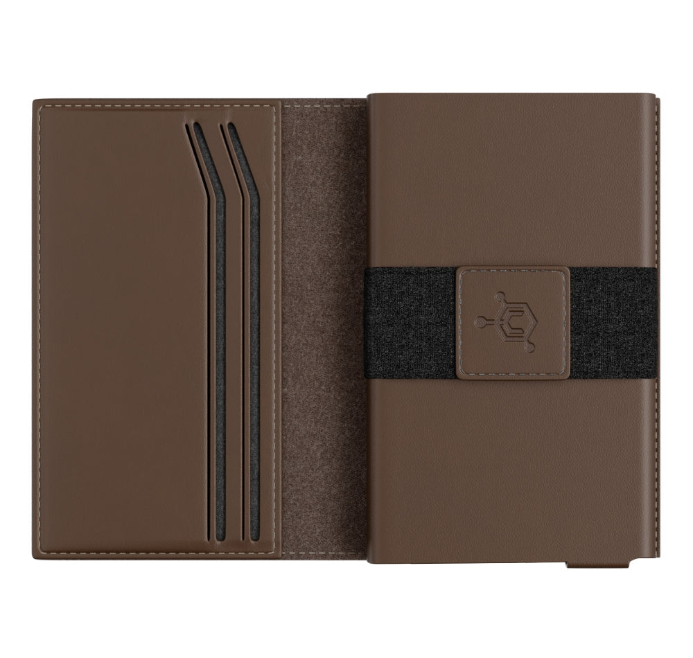 BI-FOLD LEATHER CASE