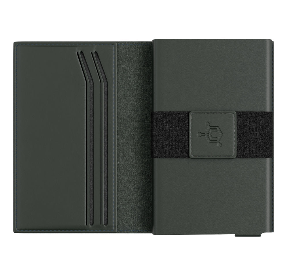 BI-FOLD LEATHER CASE